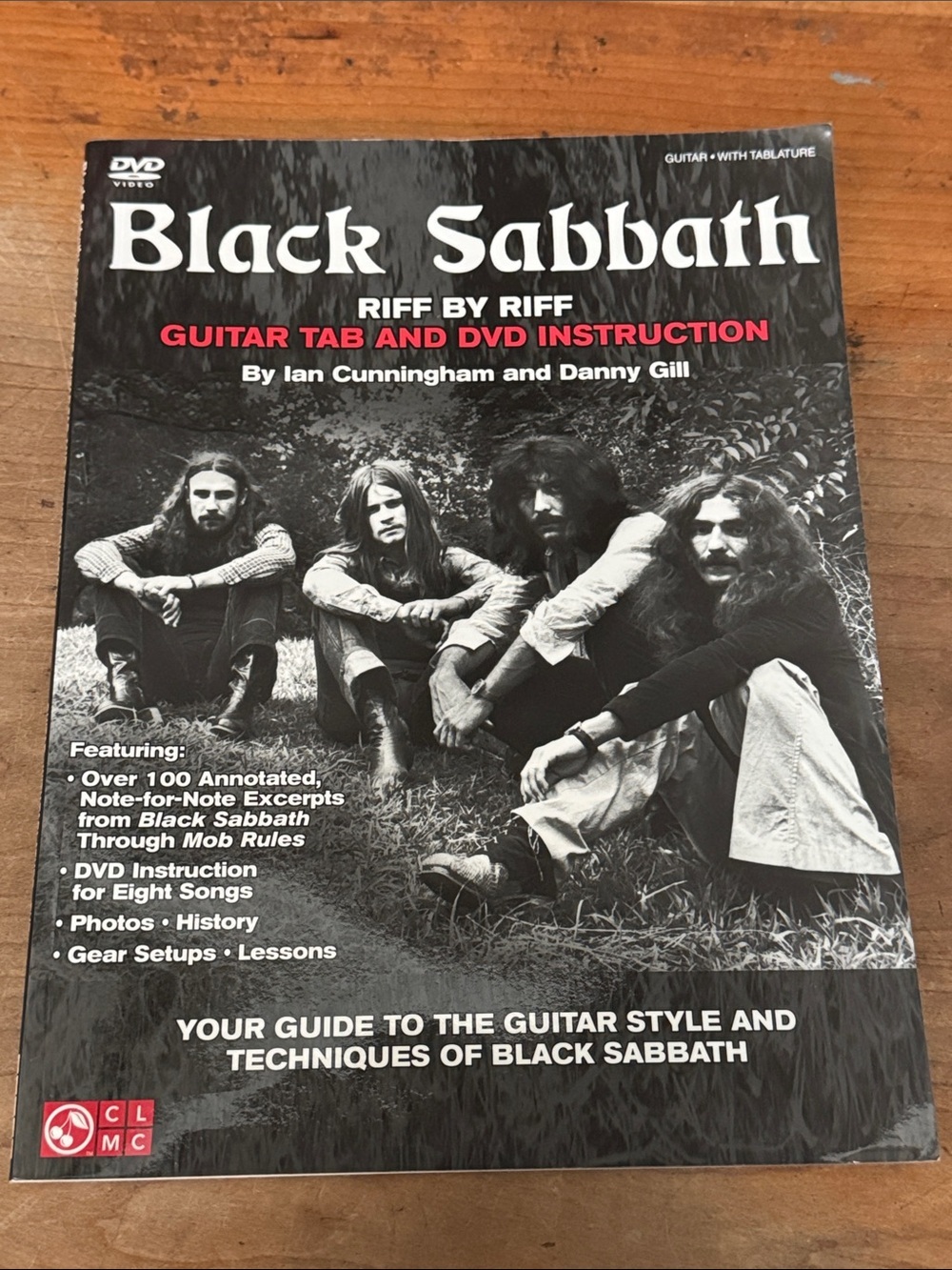 Black Sabbath Riff by Riff Guitar Tab & DVD Instruction Ian Cunningham Danny Gil